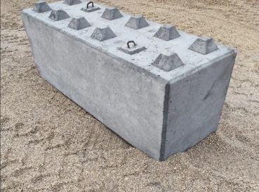 Beton Legostein 40 bis 80 cm Breite / 60 bis 180 cm Länge