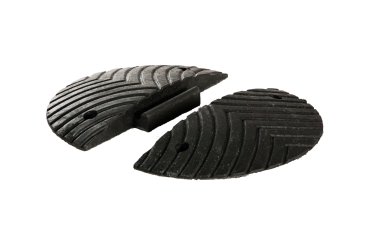 Schwarzes Endelement für Bodenschwelle Slowly 7