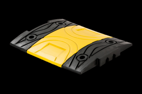 3 Meter Gummi Fahrbahnschwelle SALAMANDER 