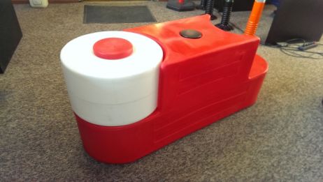 Verbinder für Karting-Barriere 50 cm – Weiß