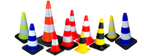 Leitkegel 340 mm aus PE