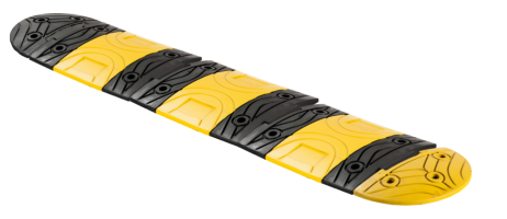 2 meter Gummi Fahrbahnschwelle SALAMANDER 