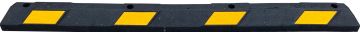 Parkplatzbegrenzung / Radstopp schwarz, gelb reflektierend