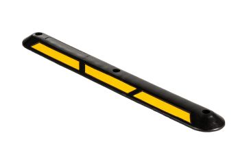 Parkplatzbegrenzung / Radstopp, 1000 x 130 x 45 mm, schwarz