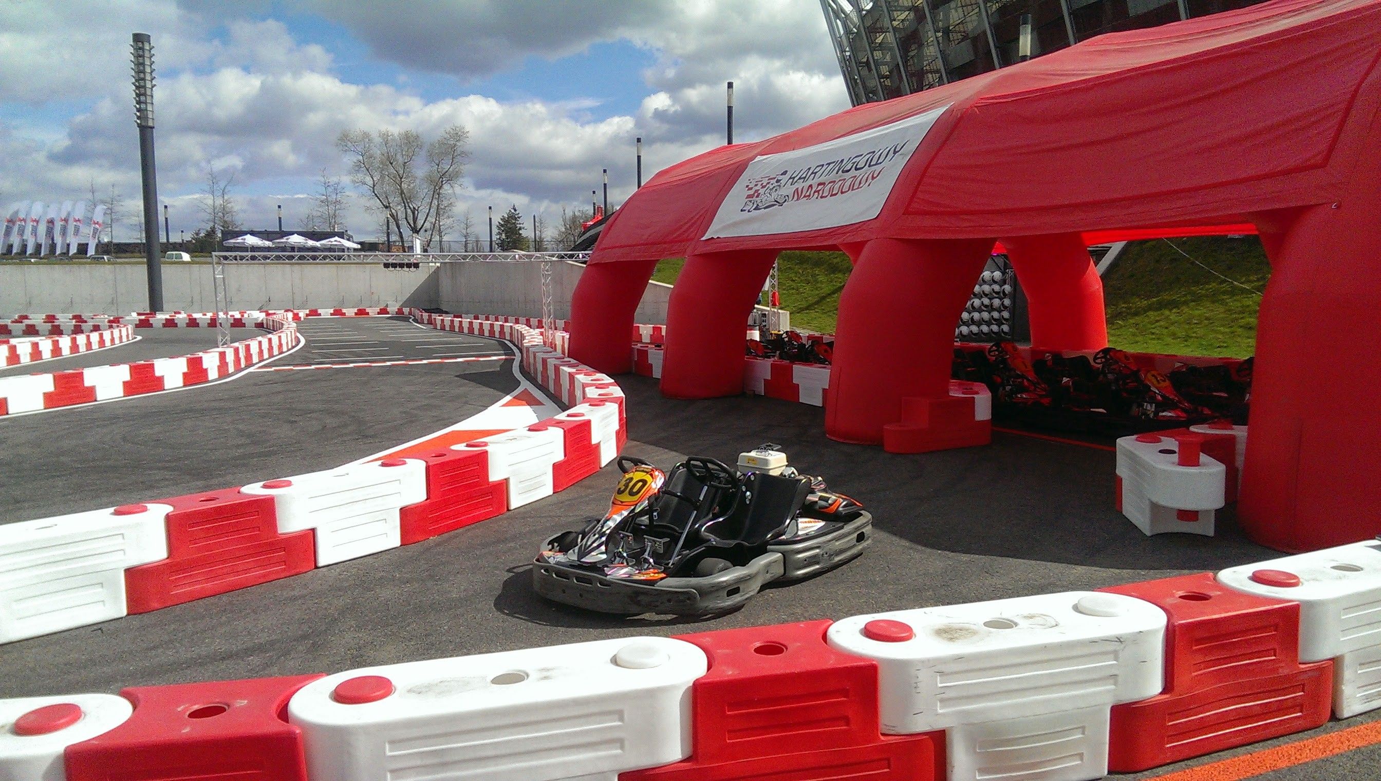 Karting-Barriere 12 kg