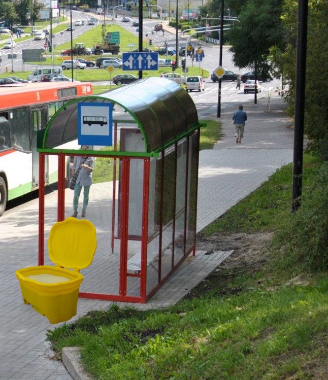 Streugutbehälter, 70 liter, blau