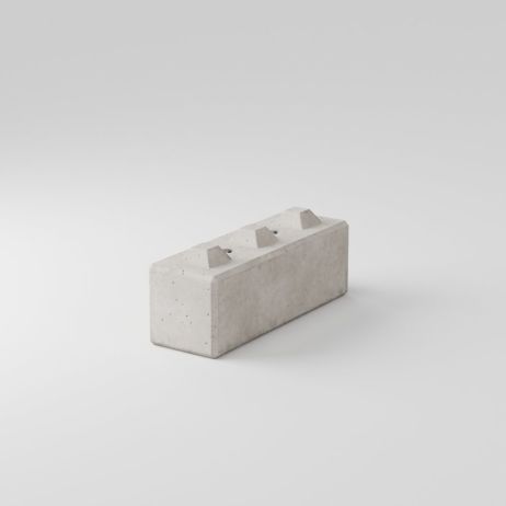 Concrete Lego Block 120x80x40
