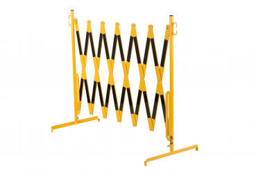 Safety gate 4 m, yellow / black