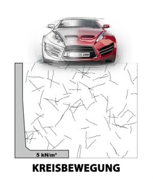 L-concrete block 50 to 400 cm high