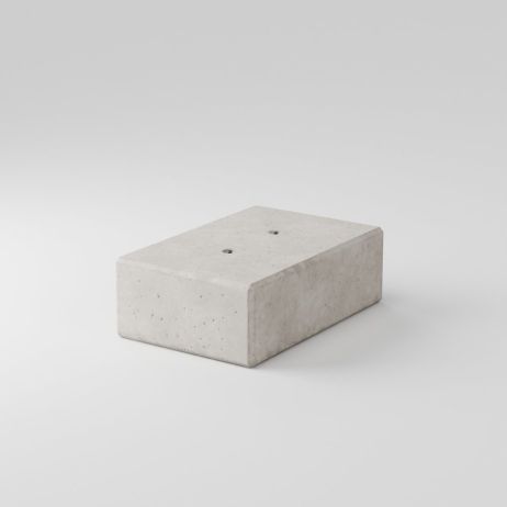 Concrete Lego Block 120x80x40