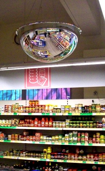 Spherical industrial mirror 360° 90 cm