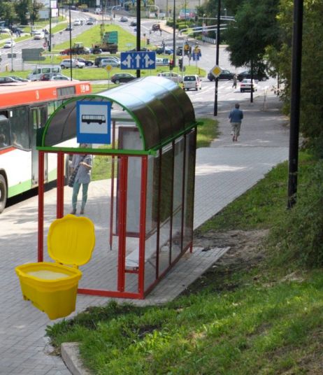 Streugutbehälter, 70 liter, blau