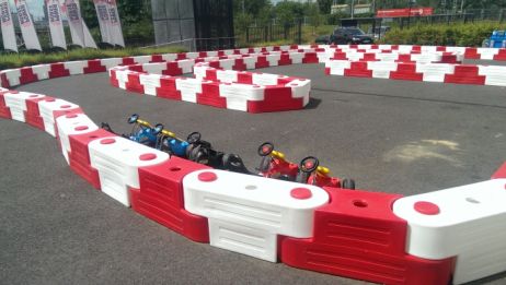 Karting Barrier 21 kg - Red
