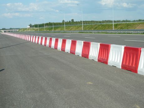 Traffic separator 800 mm white