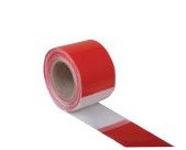 Barrier tape 200 m, white / red