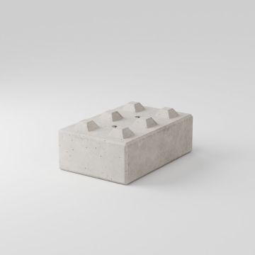 Concrete Lego Block 120x80x40
