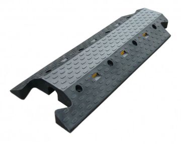 Cable bridge made of PE, black