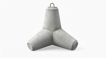 "Starblok" Concrete Barrier