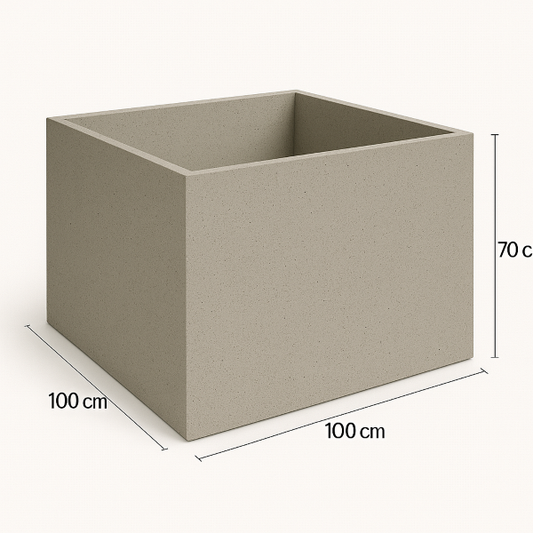 BetonBox 100x100x70