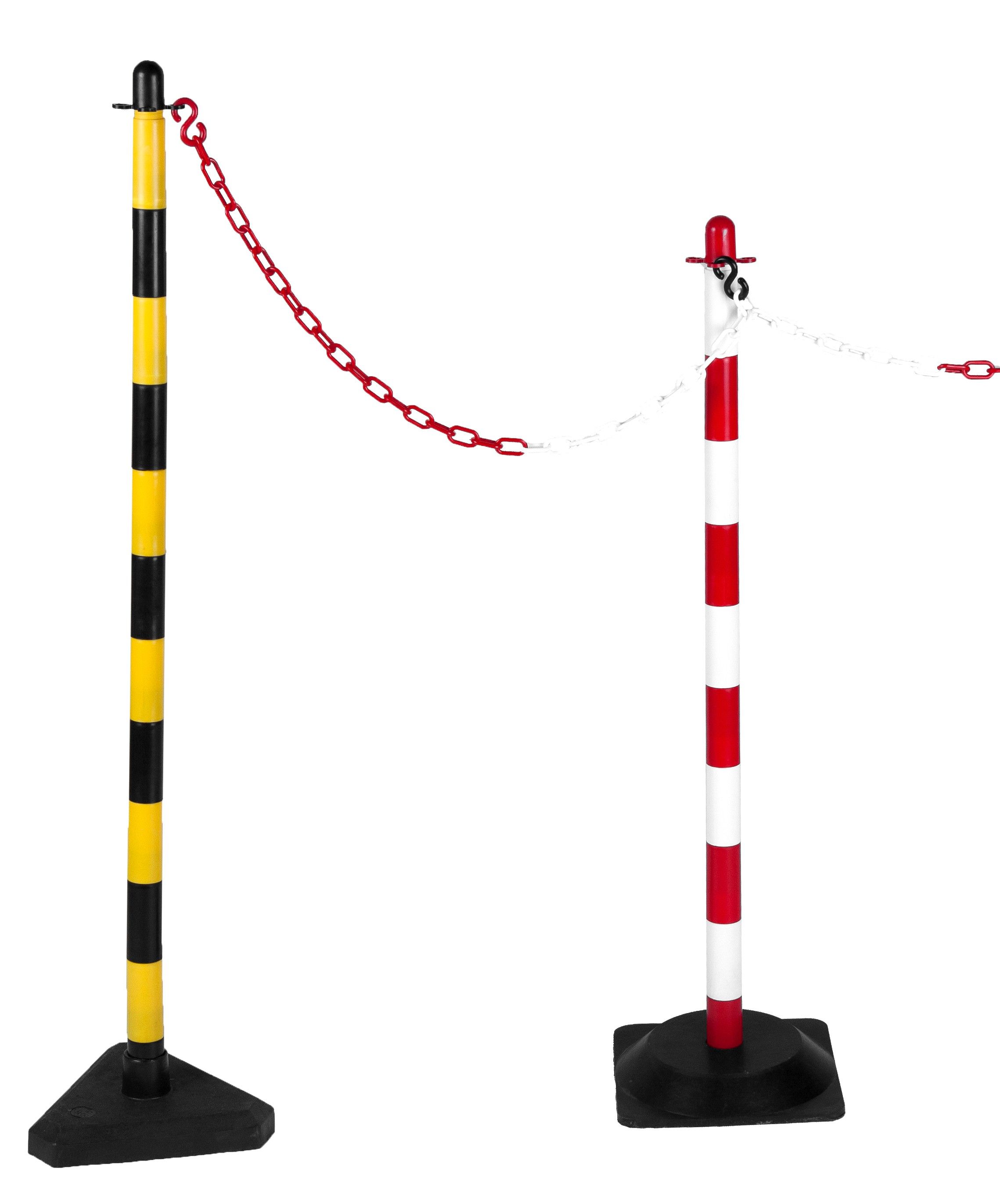 Plastic chain 6mm green