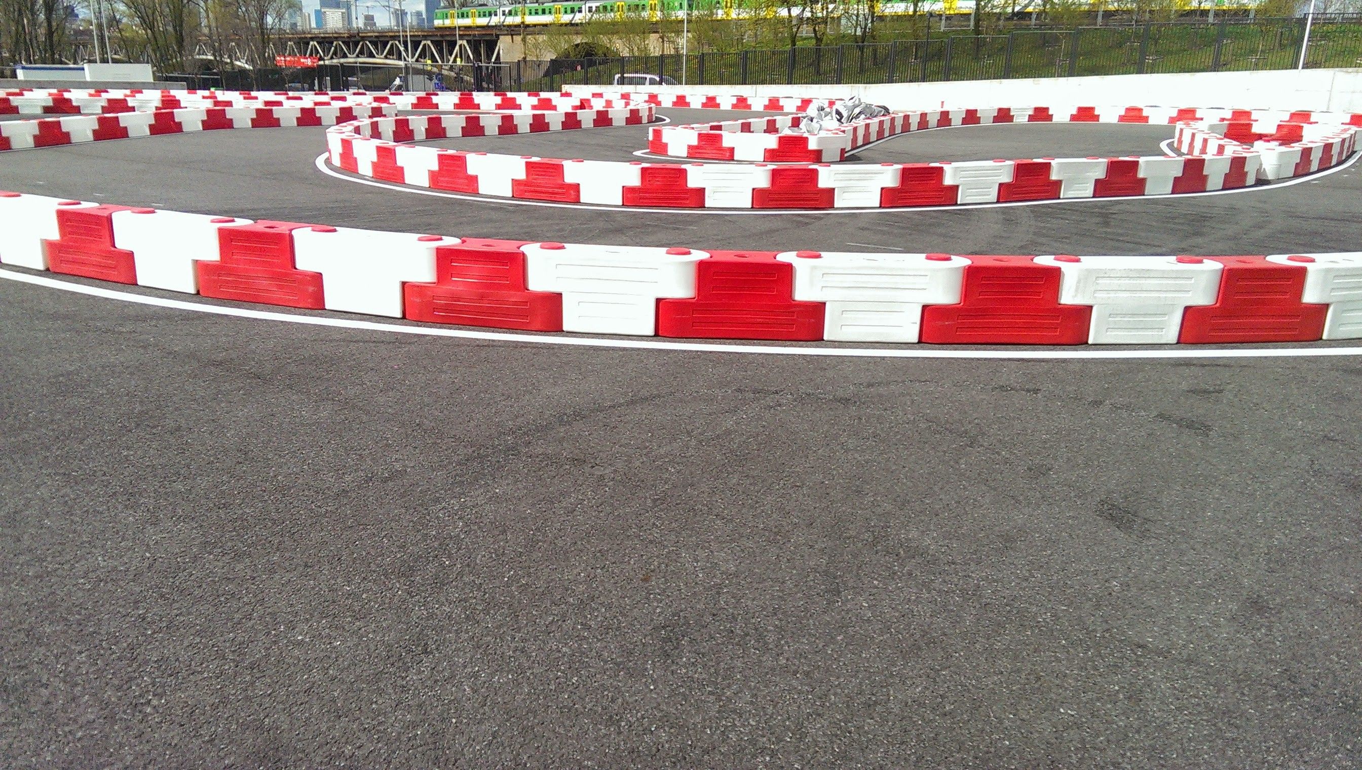 Karting Barrier 21 kg - Red