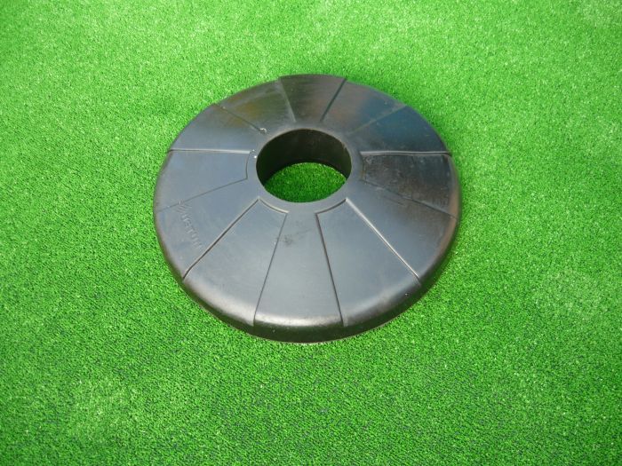 Barrier post 1200 mm, rubber base