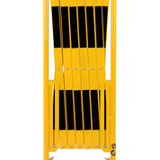 Safety gate 4 m, yellow / black