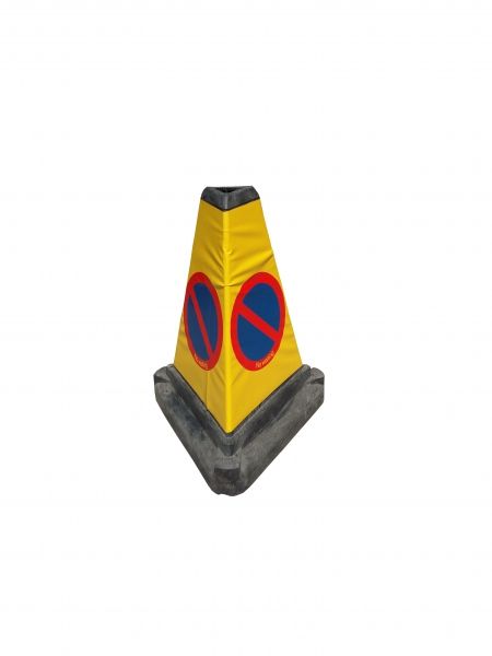 Traffic cone 3 side NO PARKING B-35