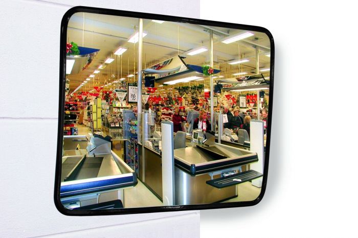 SM Industrial Observation Mirror – 40x60 cm Acrylic Safety Mirror