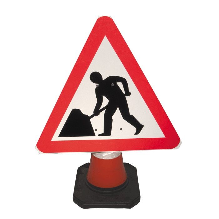 Traffic cone board - triangle