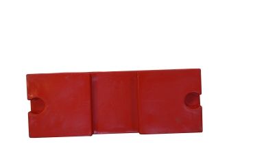 Traffic separator 500 mm red