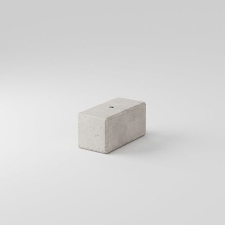 Bloc béton empilable plat 80x40x40 cm - 307 kg