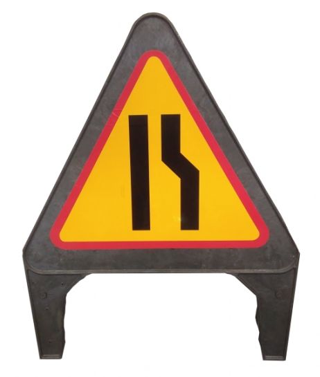 Trépied de signalisation pliable pour panneau 75 cm