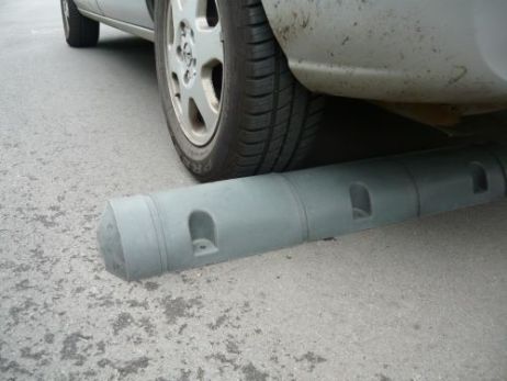 Butée de parking PE 1000 x 200 x 95 mm - Grise