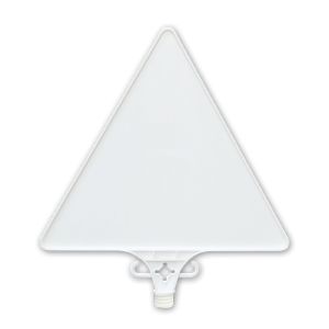 Plaque de signalisation triangulaire pour cône et poteau 420x365 mm