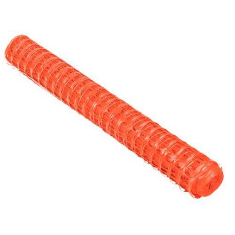 Filet de chantier orange en PEHD 120 cm x 50 m