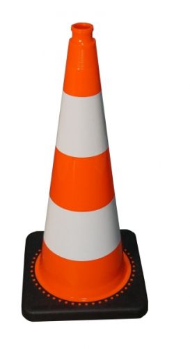 Cône de signalisation 750 mm PVC/REC classe 2
