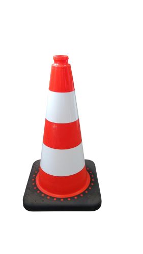 Cône de signalisation 50 cm PVC/REC réfléchissant R1