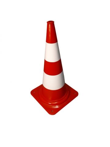 Cône de signalisation 54 cm PVC 2,2 kg