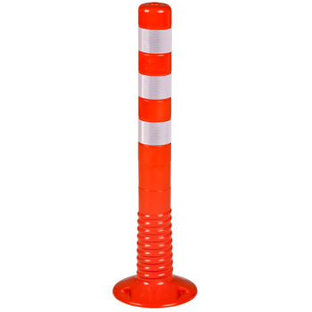 Poteau flexible auto-redressable 750 mm orange