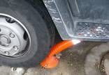 Poteau flexible auto-redressable 750 mm orange