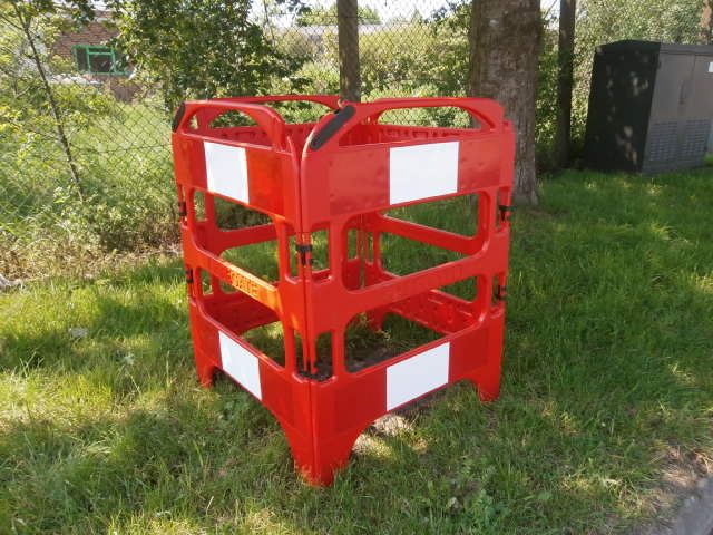 Barrière de sécurité pliable Safegate 4 x 100 cm (4 m)