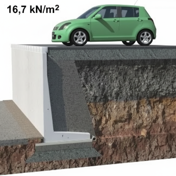 Mur de soutènement en L 50 cm