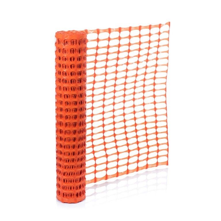 Filet de sécurité chantier orange 1 x 50 m