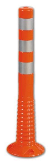 Poteau flexible auto-redressable 750 mm orange