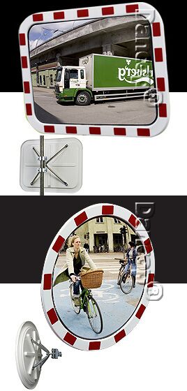 Traffic mirrors INOX