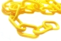 Preview: Kunststoffkette-8-mm-gelb-1