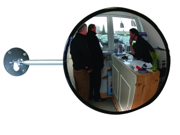 Observation mirror EC Ø 30 cm outdoor and indoor use