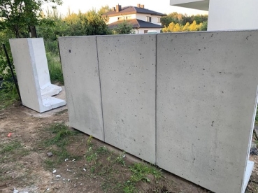 Betonzaun