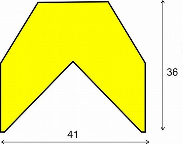 Eckenschutz 5 m, Typ AA